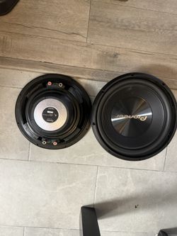 Pioneer 12” Inch Speakers.