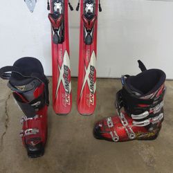 Volkl Skis And Nordica Boots 