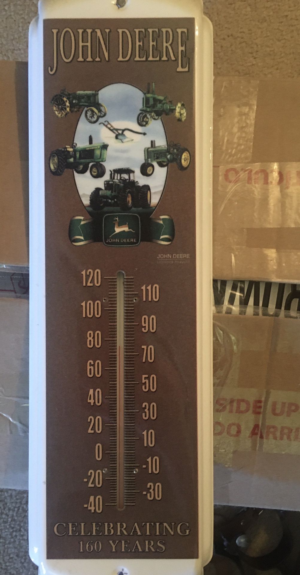 John Deere Wall Thermometer