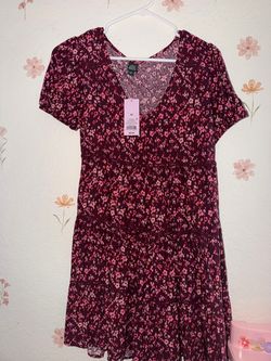 Floral Mini Dress Size XS New with Tags