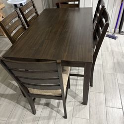 Dining Table And Chairs For Six