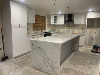 Kitchen cabinets and countertops