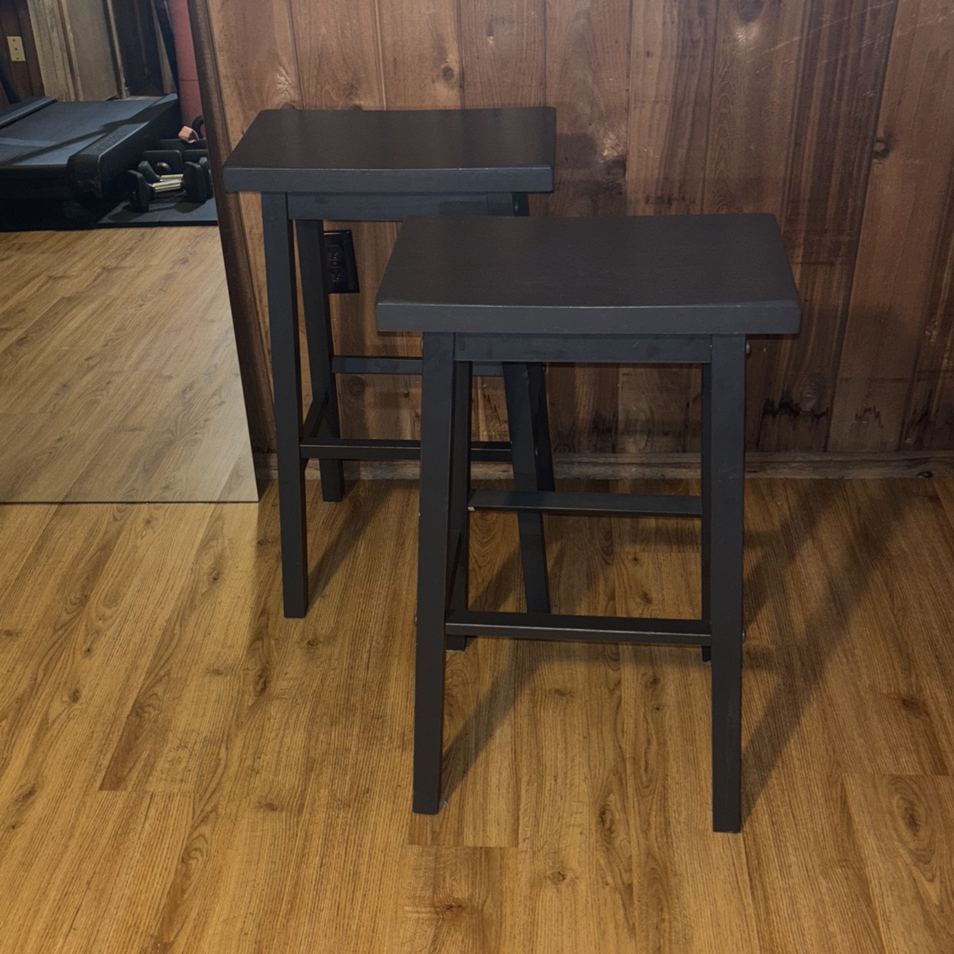 Two Almost New Bar Stools 