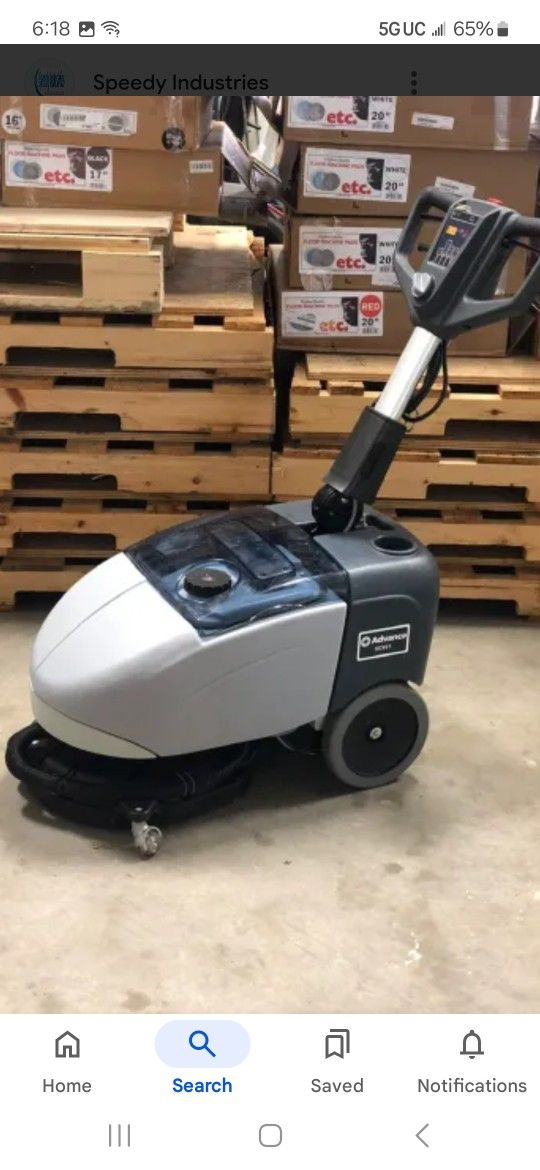 Floor Scrubber (Battery Operated)