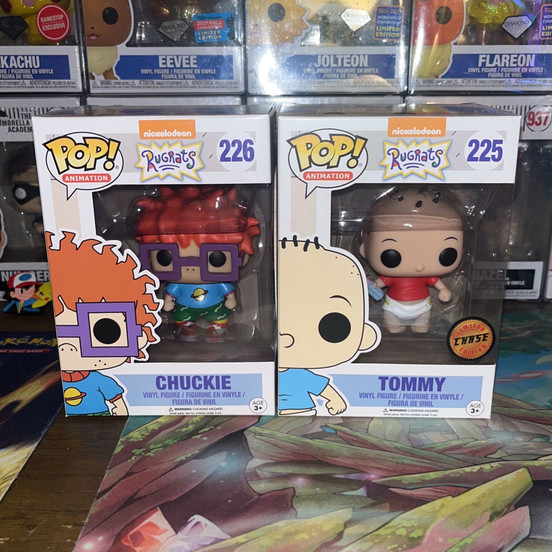 Chuckie And Tommy Rugrats Funkos 