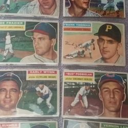 1956 Topps Baseball Cards 