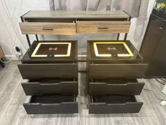 Two Nightstands and One Entry Table Bundle!!!!