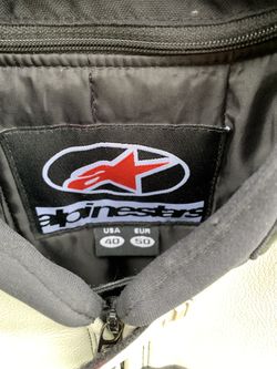 Alpine star leather jacket Medium