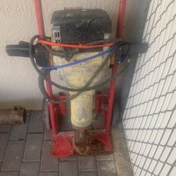 Bosch Demolition Hammer On Stand Unit Is Not Pretty But Works 100 Percent Perfect Comes With One Attachment