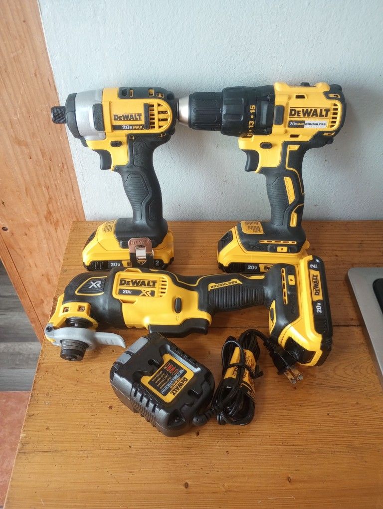 Dewalt drill & multi tool