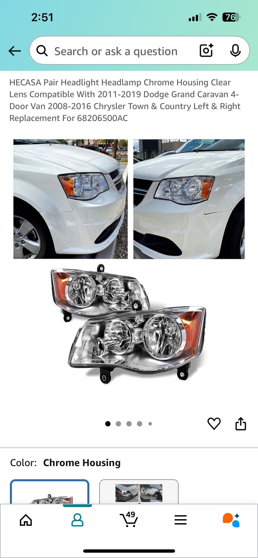Headlights
