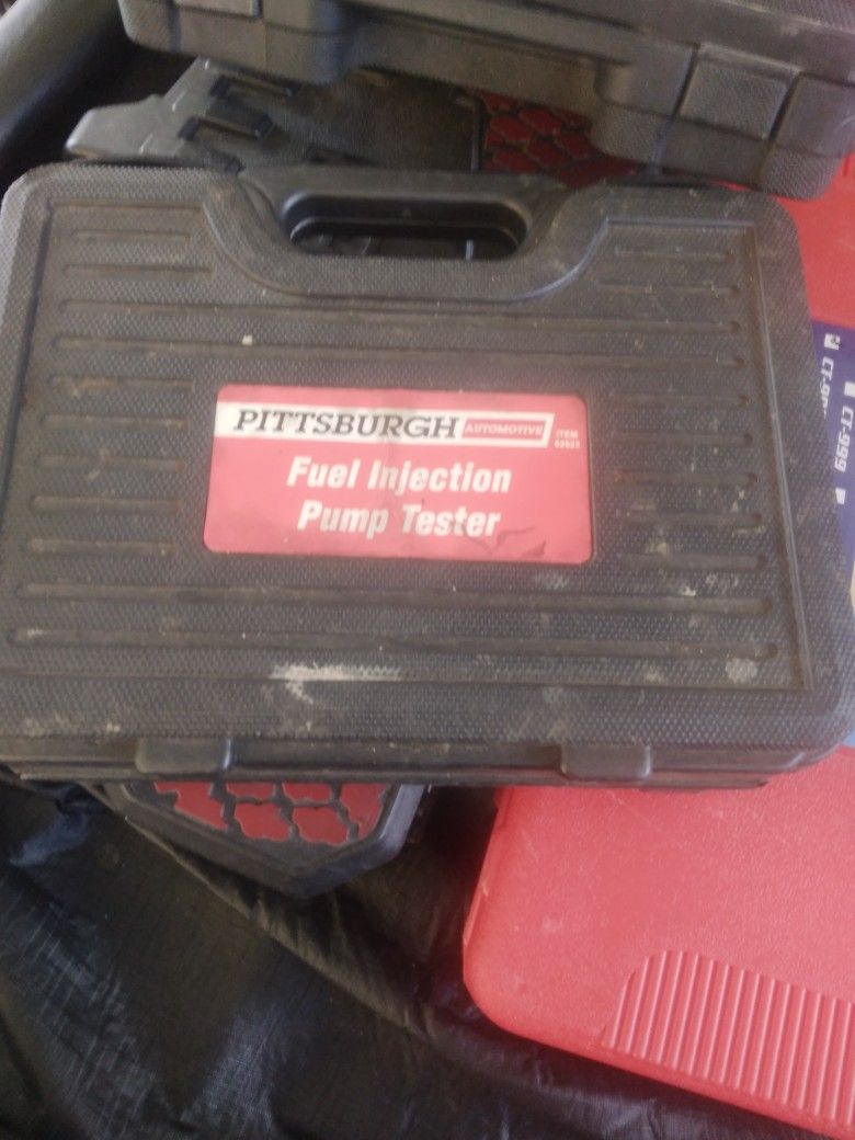 Fuel Injection Fuel Pump Tester And Fuel Pressure Tester