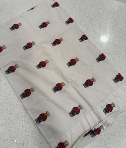 Ralph Lauren Polo Sheet And Pillow Case