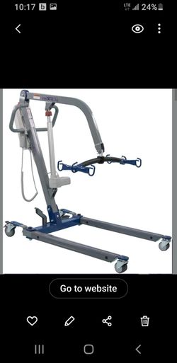 ProHeal Electric Lift - Safe and Easy Full Body Patient Transfer Lifter for Home Use and Facilities - Floor, Low Bed and Chair Lifting, 500 Pound Weig