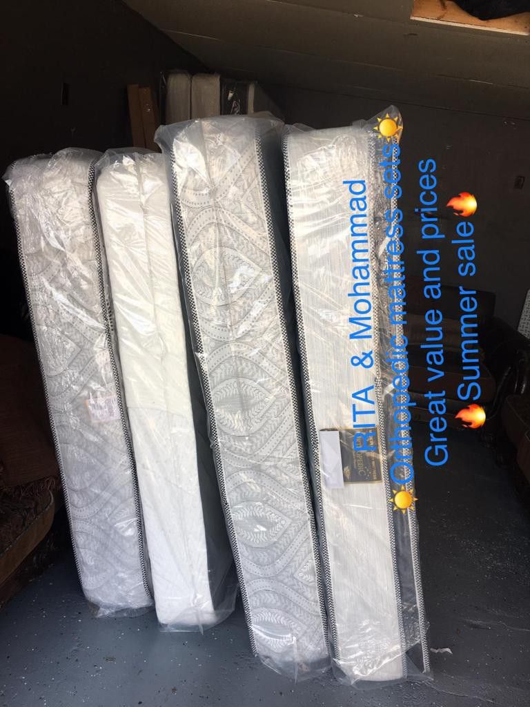 Brand New Orthopedic Mattress Sets
