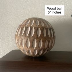 Wood Ball