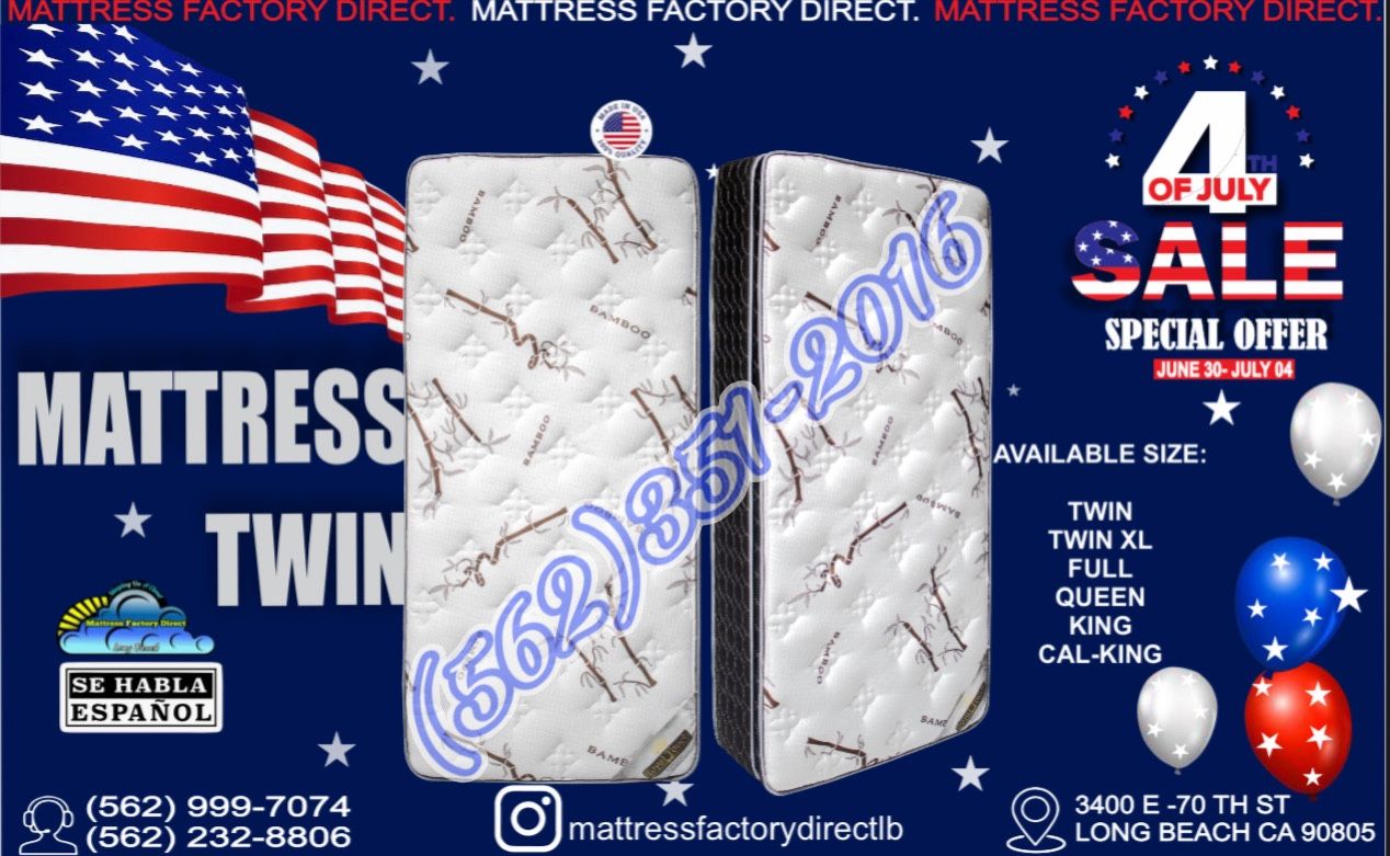 Royal Touch Twin Mattress Colchon Bonito Y Tambor Boxspring