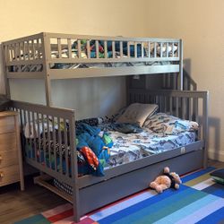 Hazzard Twin Over Full Bunker Bed