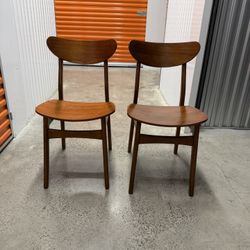 Set Of Mid-Century Dining Chairs