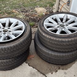 4 tires one without rim