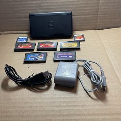 Nintendo DS lite with games