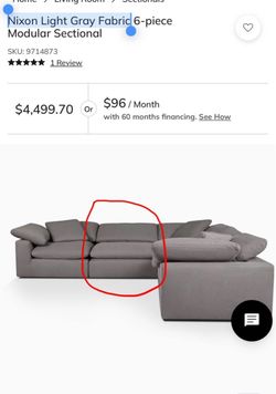 FREE Modular Sectional Pieces- Pick up only