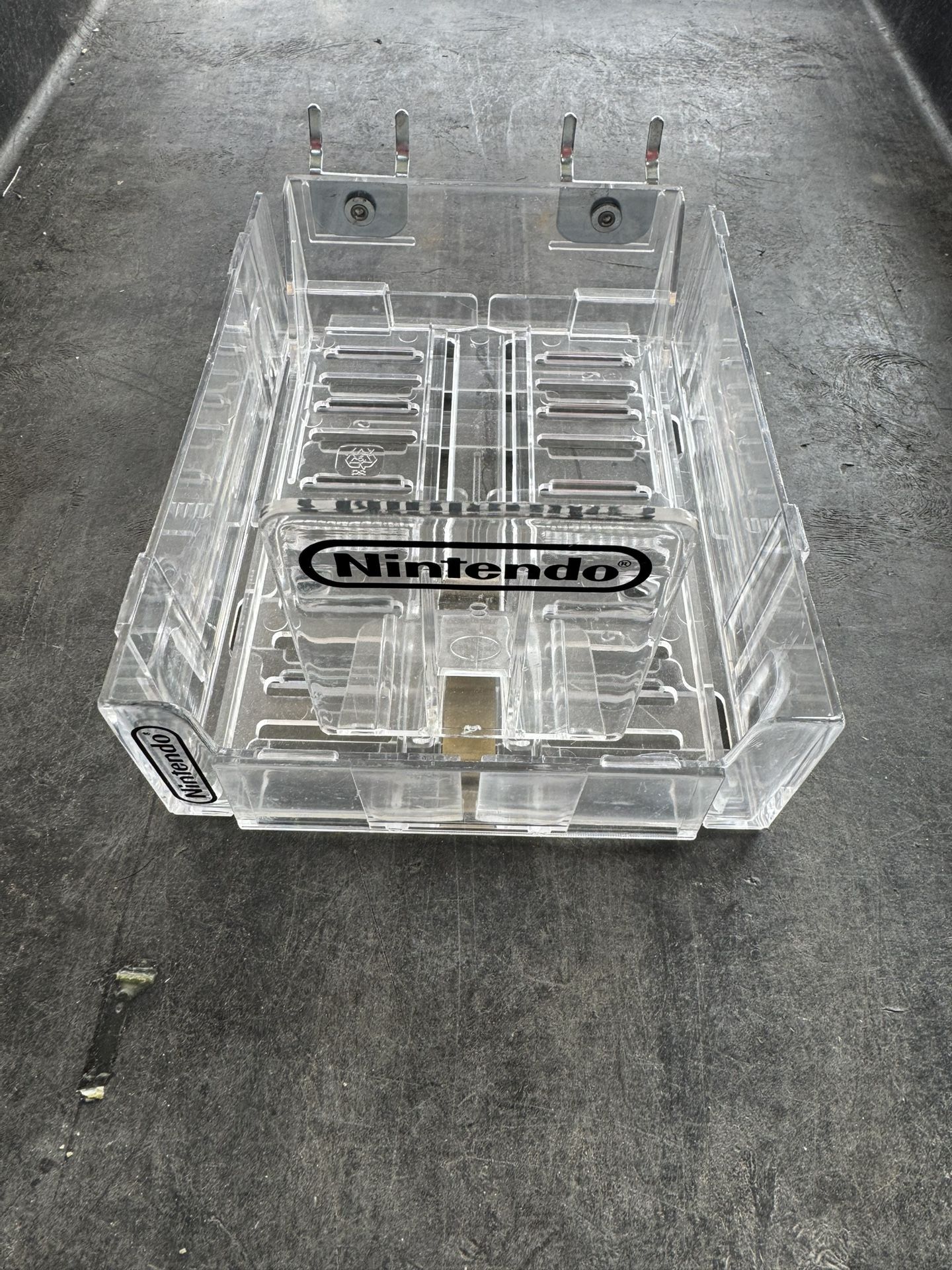 Nintendo NES Store Display Game Pusher Tray Holder Vintage