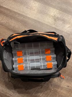 New KastKing tackle box and trays. Med sized.