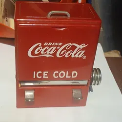 Vintage 1990's coca cola toothpick dispenser holds toothpicks like new never used located in palm springs CA