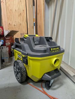 RYOBI ONE+ 18V Cordless 6 Gal. Wet/Dry Vacuum (Tool Only) – Used