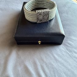 John Hardy Sterling silver Multi Row Chain Bracelet
