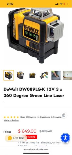 Dewalt laser