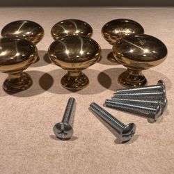 Brass Drawer Pulls (Heavyweight)