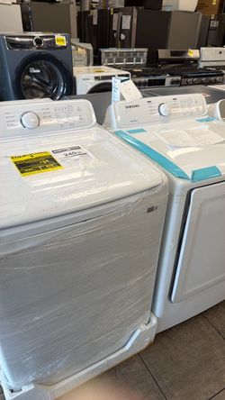 SAMSUNG-Washer & Dryer Set (Warranty Available)
