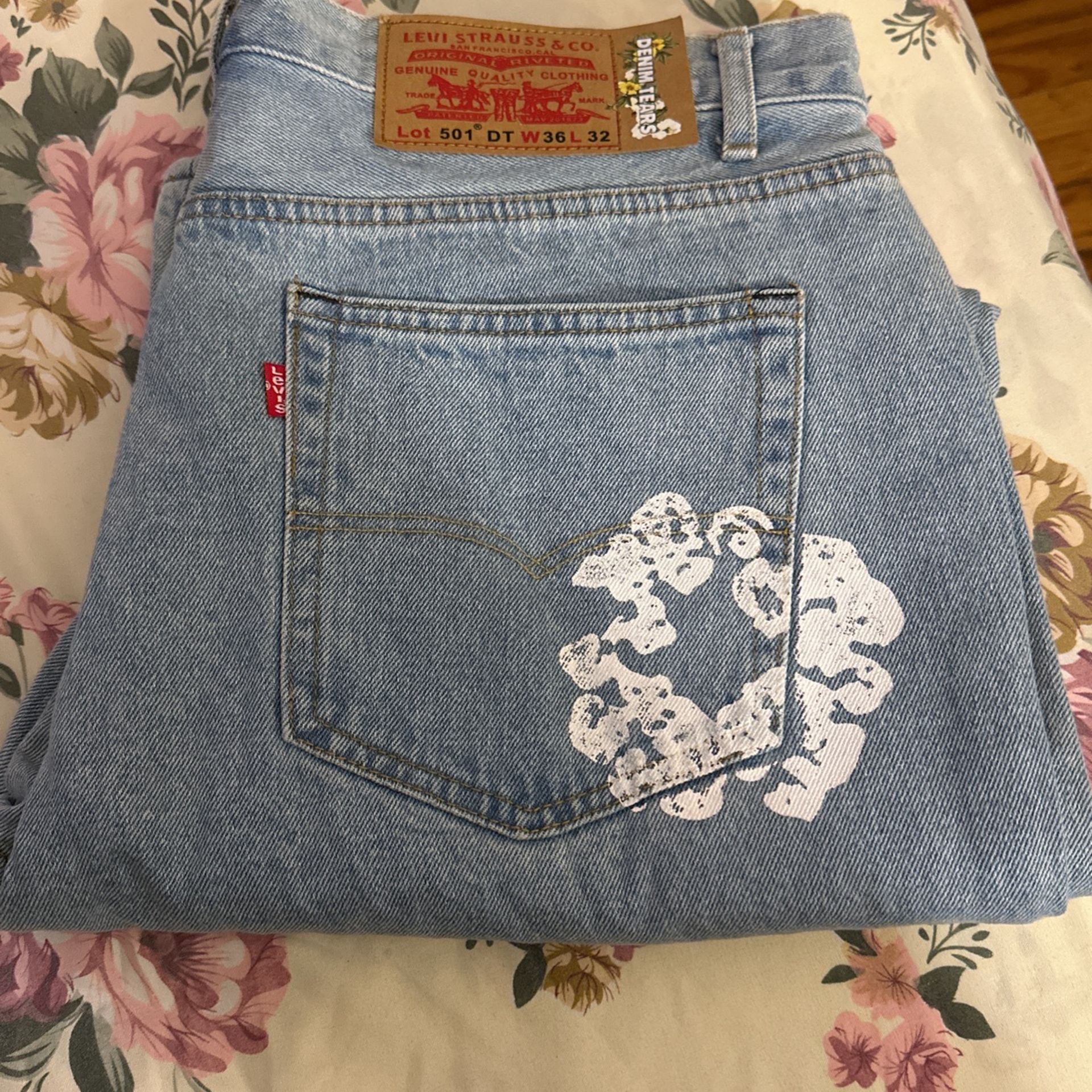 Brand New Denim Tears Size:w36 L32