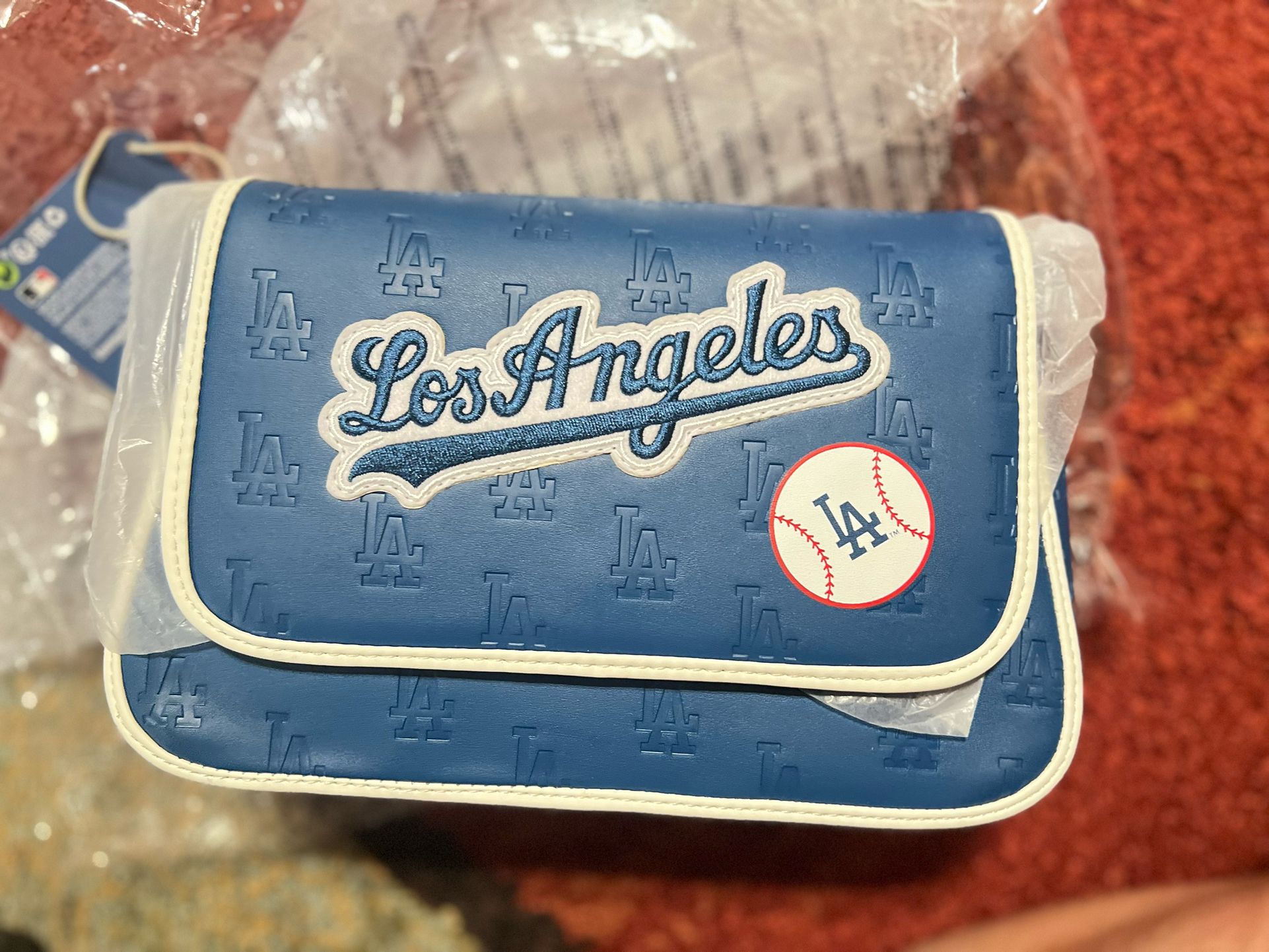 Dodgers loungefly crossbody purse