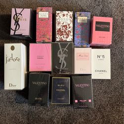 Perfumes and colognes $60 each