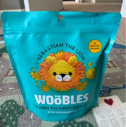 The Woobles Sebastian the Lion Crochet Kit – Brand New & Sealed