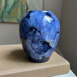 Handcrafted Abstract Accent Vase ( H6" ) firm on price 