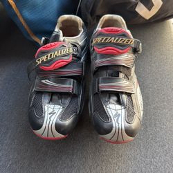 Specialized Bike Shoes With Cleats Size 44