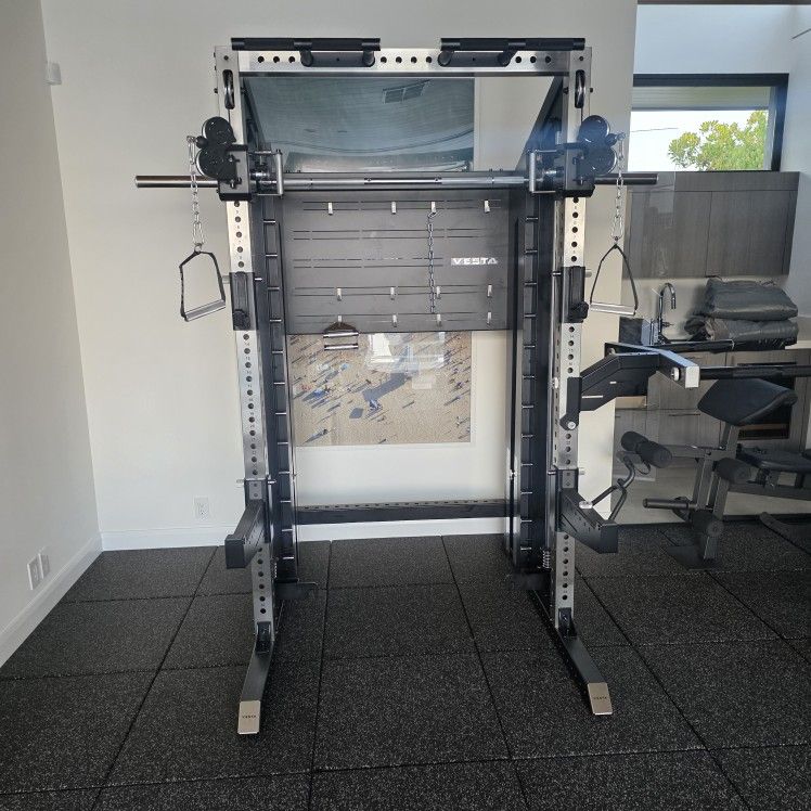 🔥NEW Vesta Pioneer 3in1 | Functional trainer | Squat Rack | Smith Machine | 200lbs weight stack | Gym Equipment | Commercial Grade | FREE DELIVERY 🚛