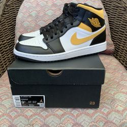 Jordan 1 Mid Pollen Sz 9.5