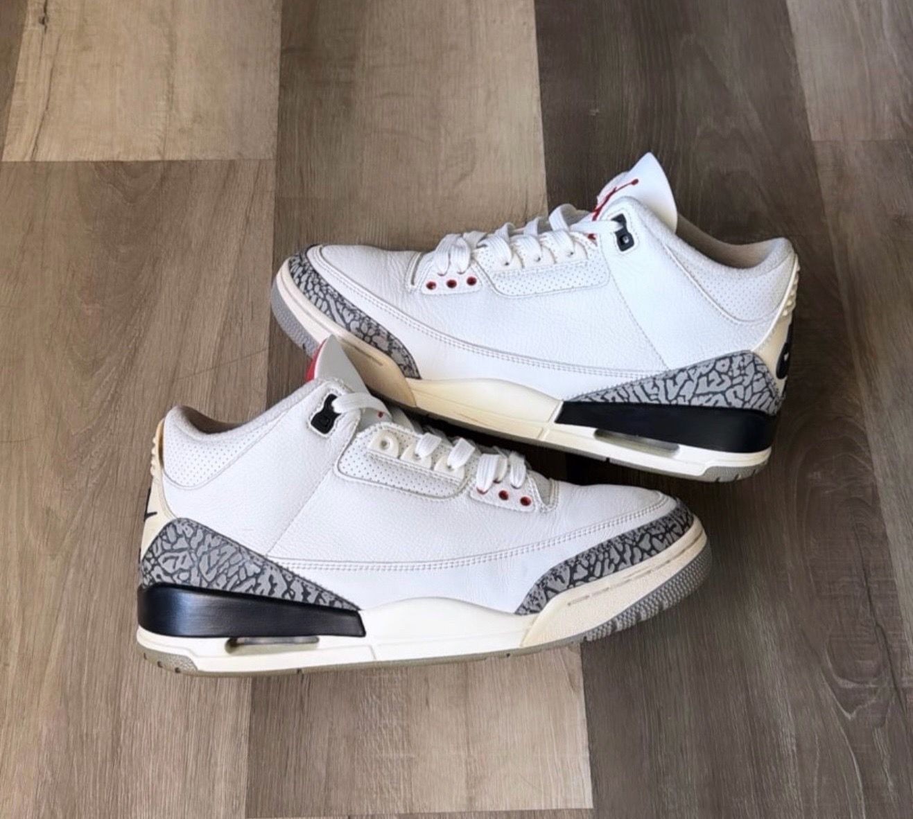 Jordan 3 cement reimagined size 9