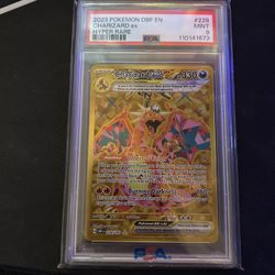 Charizard EX PSA 9