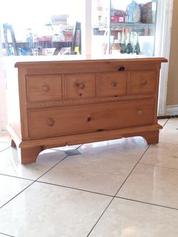 Wooden chest