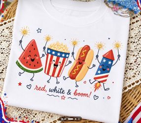 Patriotic 4th of July t shirts