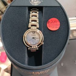 Citizen Women's Watch  With Diamonds 