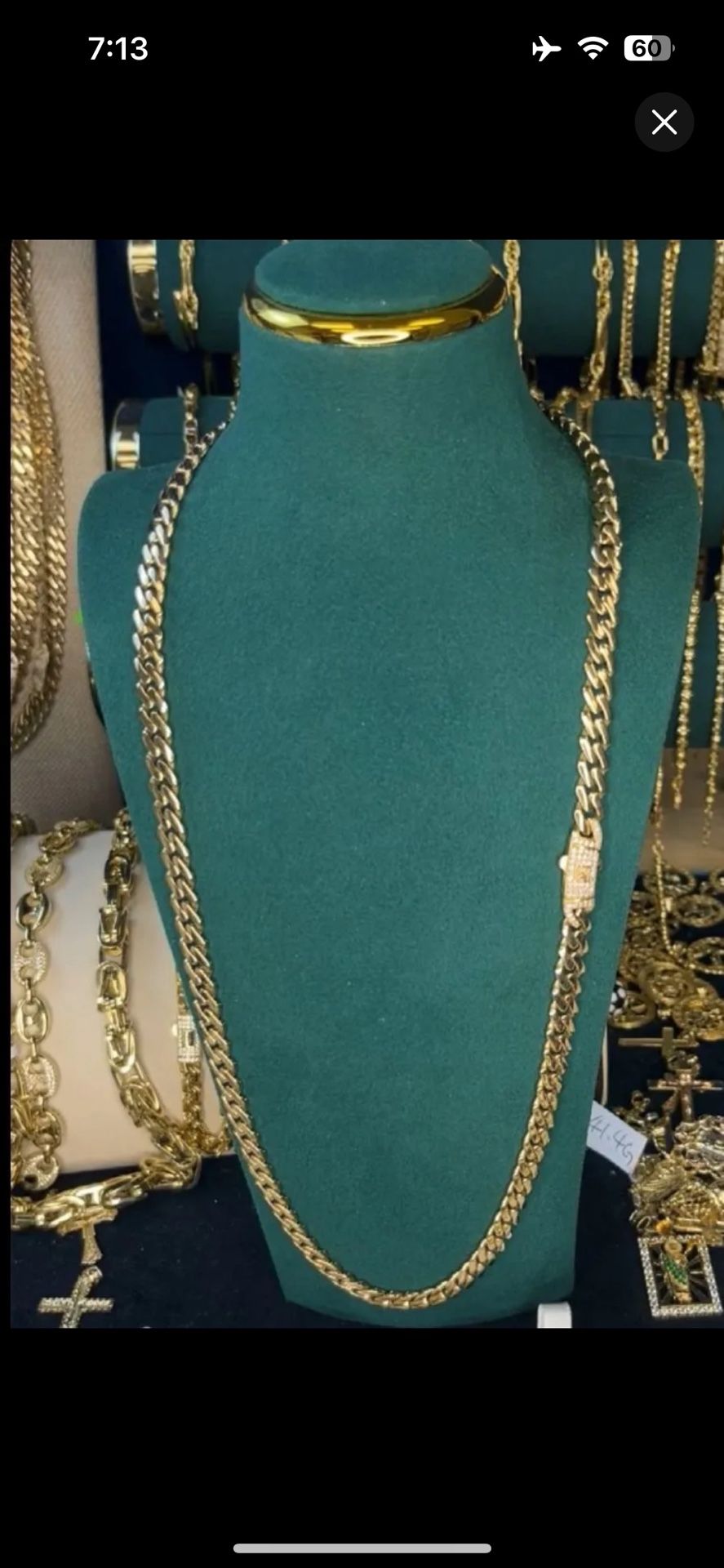 14k Gold Miami Monaco