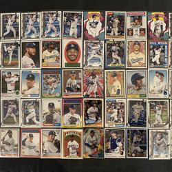 Los Angeles Dodgers Topps Lot Of 75 - Series 1/2, Heritage, Archives, Chrome +++