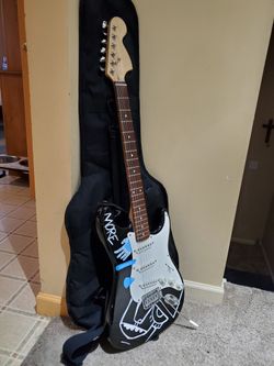Fender Squier Electric Guitar With Bag